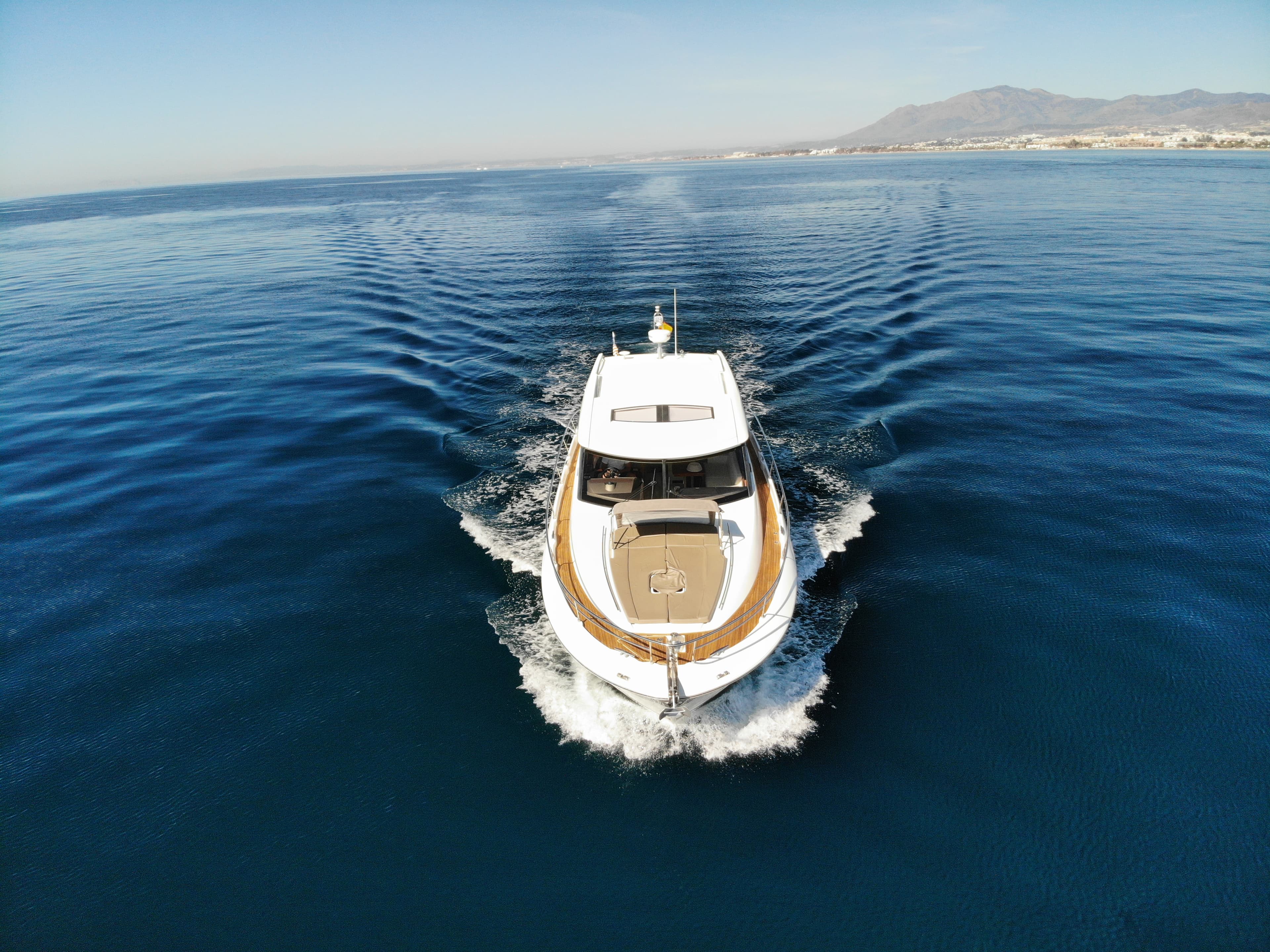 Prestige 50 "La Brisa" exterior — yacht charter Marbella