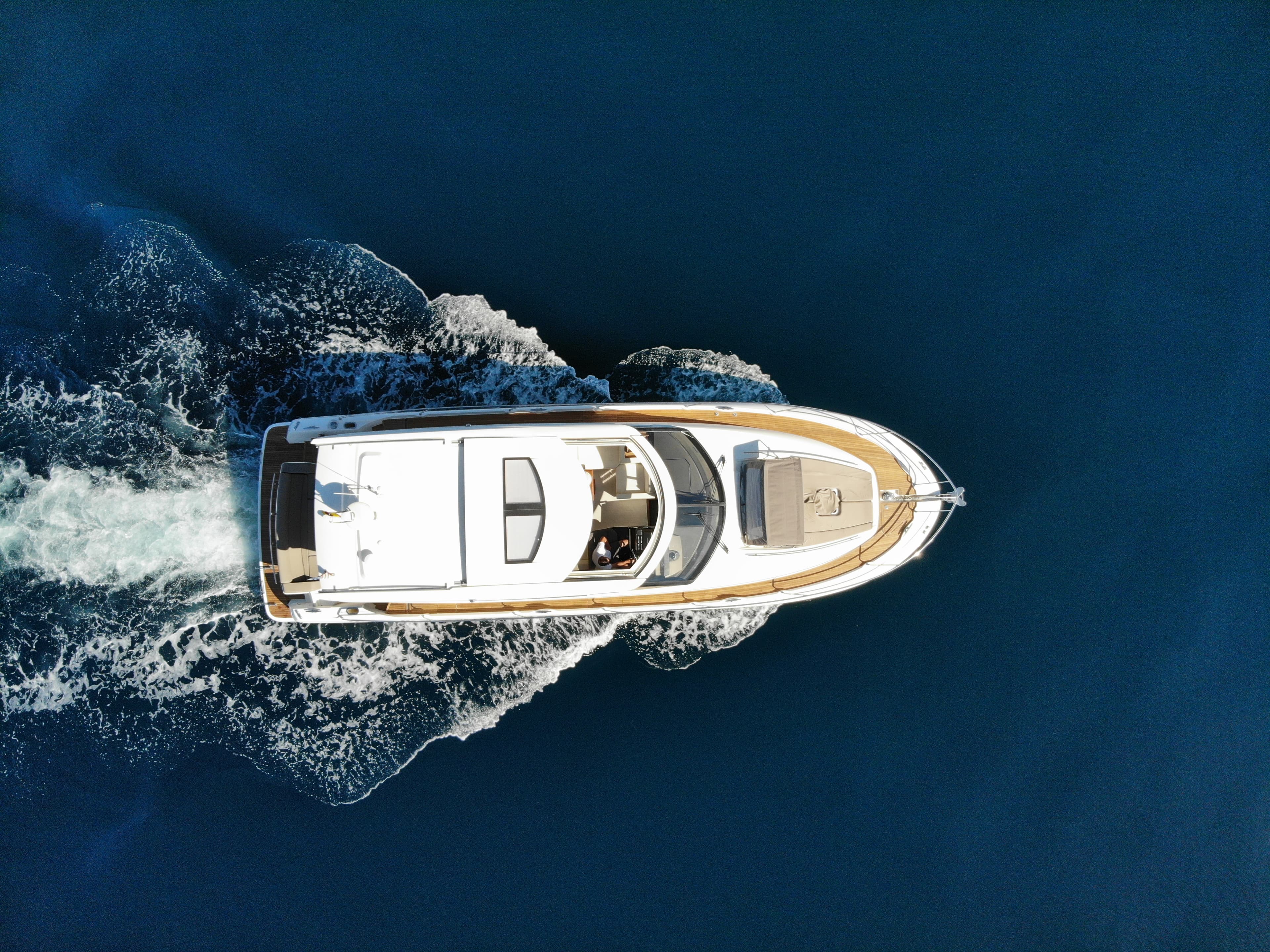 Prestige 50 "La Brisa" exterior — yacht charter Marbella