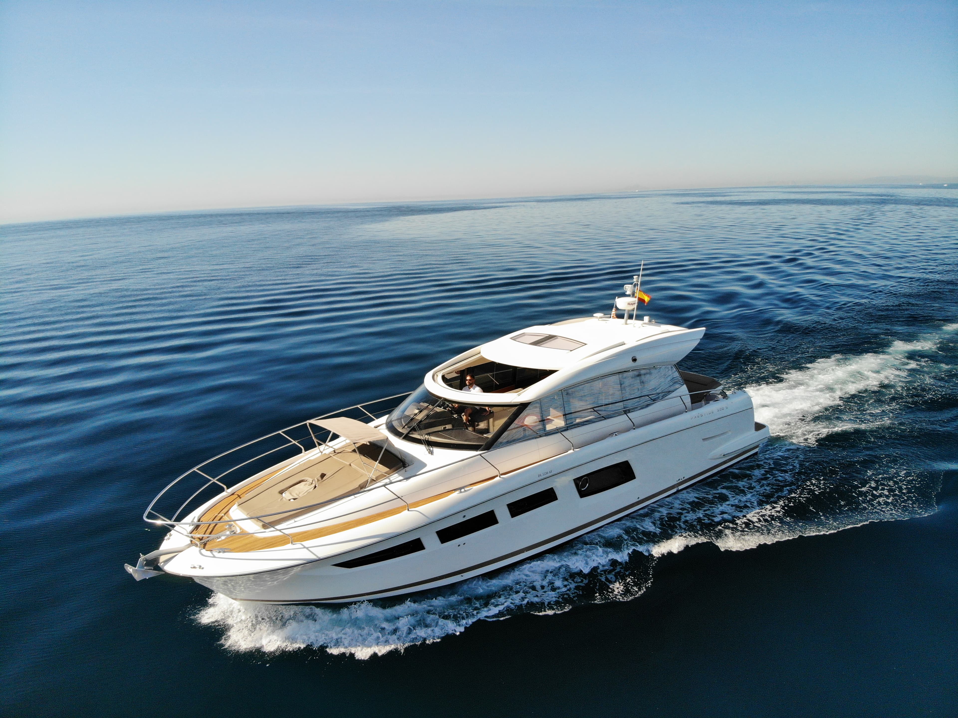 Prestige 50 "La Brisa" exterior — yacht charter Marbella