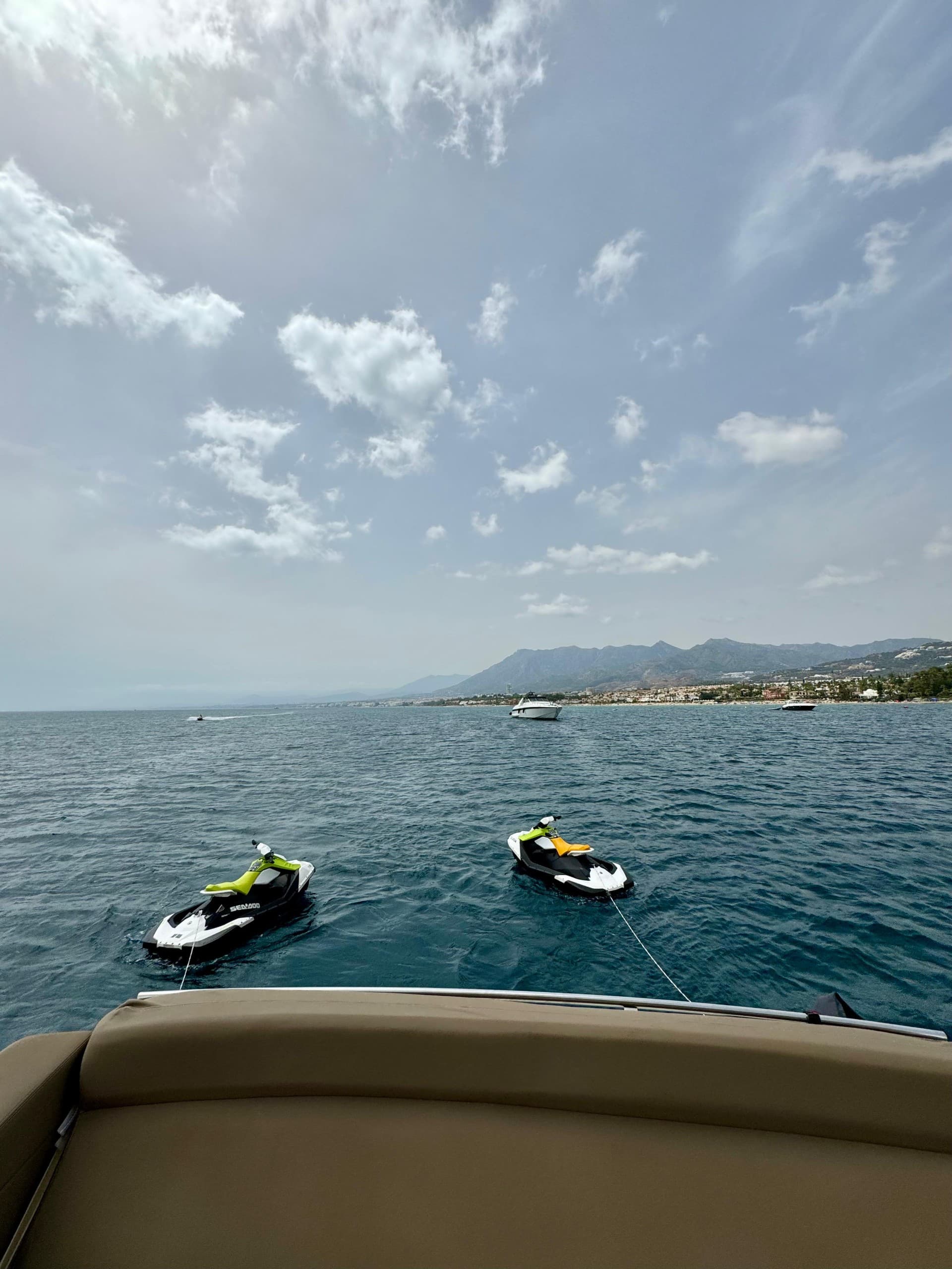 Antago 90 "Venus" exterior — yacht charter Marbella