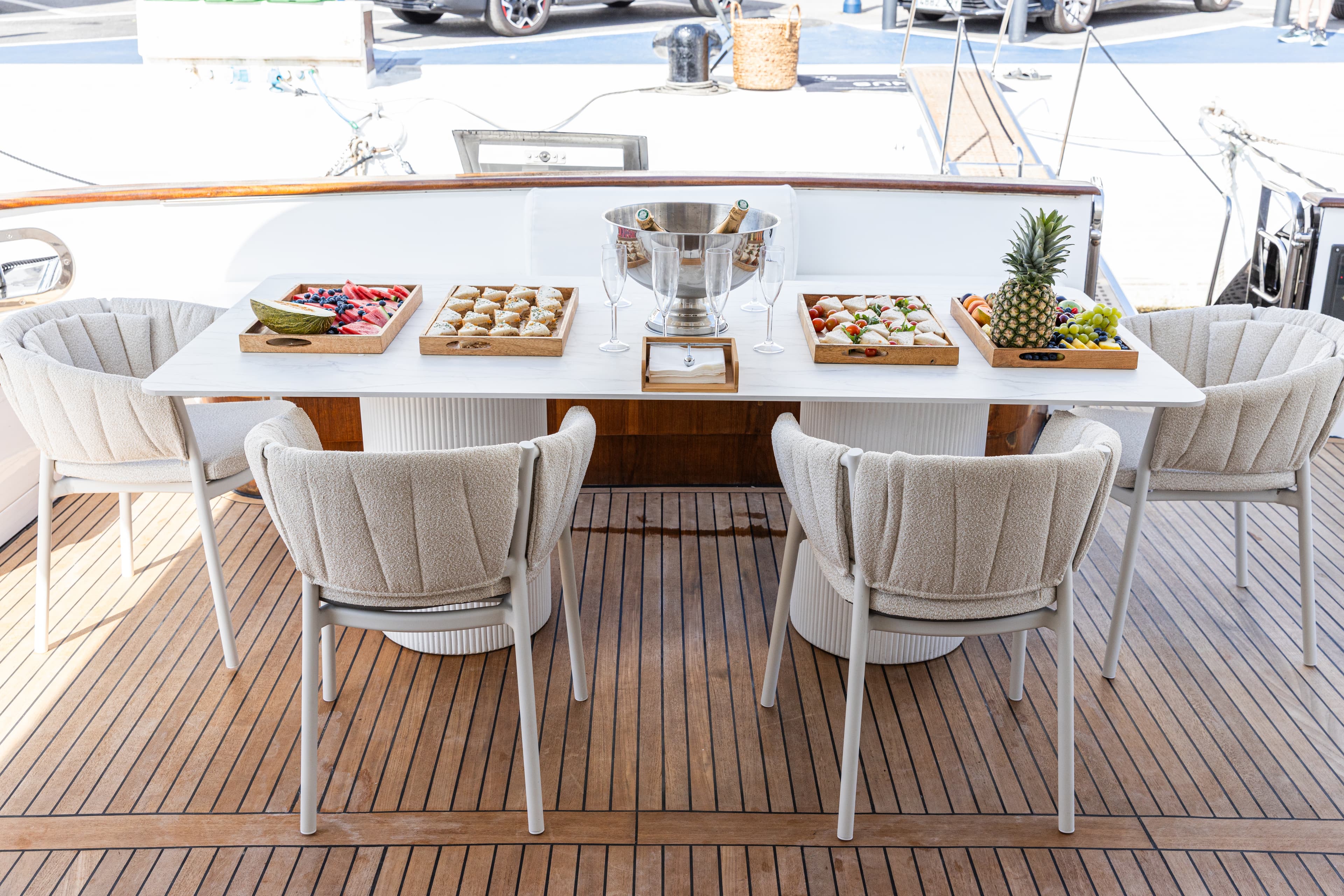 Antago 90 "Venus" interior — luxury yacht Marbella