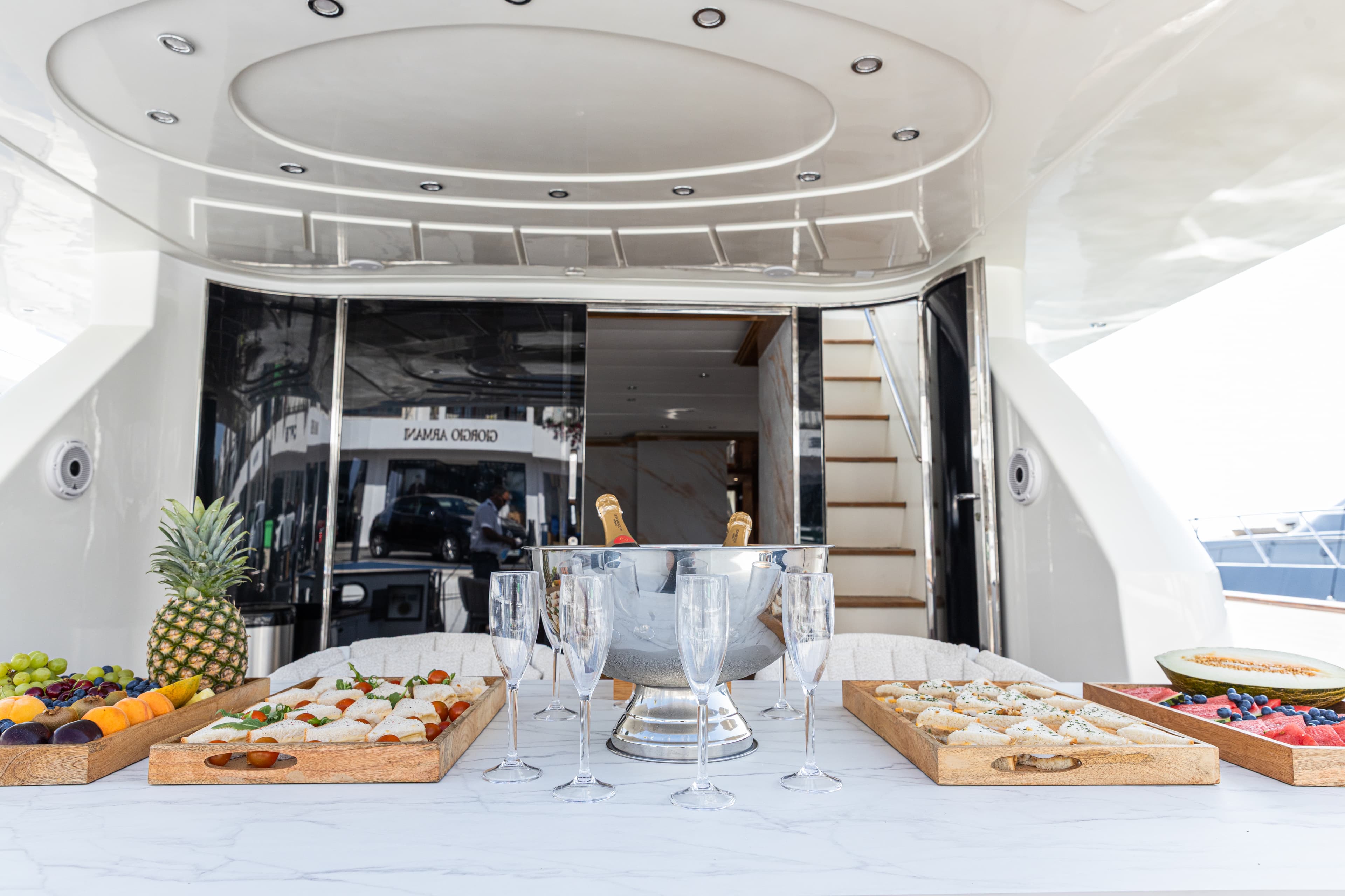 Antago 90 "Venus" interior — luxury yacht Marbella